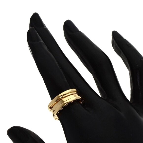 BVLGARI 18k Yellow Gold Ring #51 - Picture 5 of 9